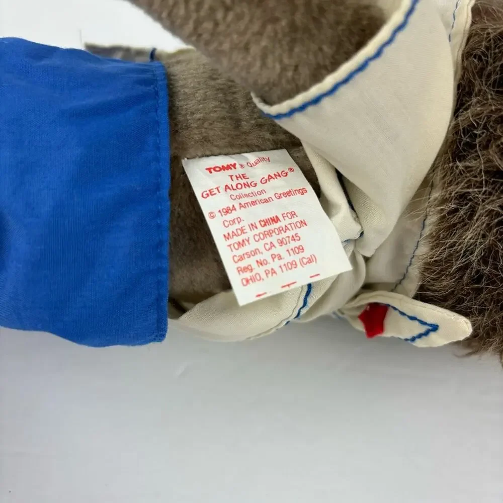 Vintage 80's Portia Porcupine The Get Along Gang Stuffed Animal